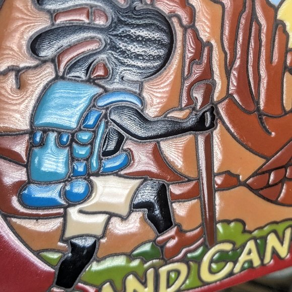 BUNDLE Earthtones Grand Canyon Kokopelli Hiker Tile Trivet Glacier National Park - Picture 6 of 12